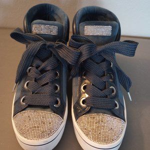 Sketchers sparkle lace up high tops